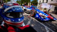 Chevy/Honda IndyCars roar onto the National Mall for the Freedom 250
