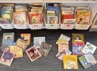 Discounted books for teachers at Astoria Library