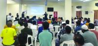 Financial awareness session for workers