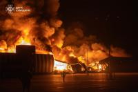 Russian Strikes Destroy Epicentr K’s Last Major Logistics Hub