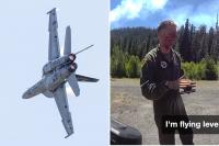Bodycam shows aftermath of Marine F/A-18 crash in Washington state