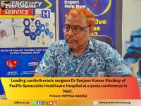 Fiji faces heart crisis