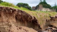 Massachusetts couple loses 110 feet of yard as Hoosic River erosion sparks emergency work