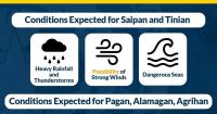Tropical Storm Saudel expected to pass east of Saipan and Tinian; Northern Islands prepare for stronger impacts