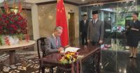 Chinese FM meets his Indonesian counterpart ahead of two major diplomatic meetings