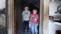 Israeli settlers set fire to Palestinian home while family asleep