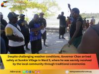 Governor Chan conducts two-day electoral visit to Tanga Island, New Ireland