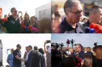 Vučić inspects construction of "Jovan Cvijić" Primary School in Provo: "We will invest more than €7 million"