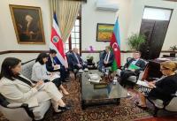 Azerbaijani ambassador presents credentials to Costa Rican Foreign Minister