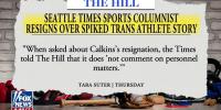 Seattle Times slammed after columnist resigns over spiked trans athlete story