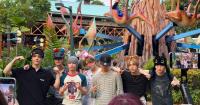 J-pop boy band &Team spotted at USS and Merlion Park ahead of Singapore concert