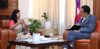 Minister Timilsina, Kathmandu acting mayor discuss Bancharedanda waste management