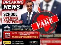Kenyans, ignore graphics claiming reopening of schools for third term postponed
