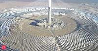 Satellite researchers studied China’s desert solar farms; vegetation developed across 30.8 square kilometres within and around the installations