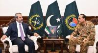 Field Marshal, Syrian FM discuss collaborative efforts to address common security challenges