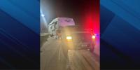 Truck rolls over eastern Iowa driver’s leg