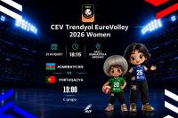 Baku welcomes European Volleyball Championship
