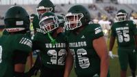 King, Kingsville football scrimmage at Cabaniss Stadium