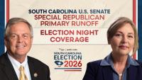 South Carolina ETV and Public Radio to provide live coverage of "South Carolina Election 2026 U.S. Senate Republican Primary Runoff" results