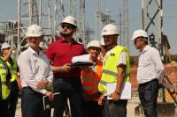 Moldovan energy minister inspects works at Chisinau Electrical Substation: faults detected in auxiliary equipment may cause delays