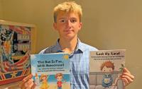 Scotts Valley student turns poolside problem into healthy-habits book series