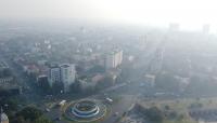 Western Romania: Thick smoke covers city of Timişoara for second day as wildfires rage in Serbia