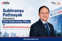 Subhransu Pattnayak Elevated to Chief Underwriting Officer at Zurich Kotak General Insurance