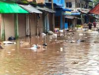 Severe monsoon rains trigger cross-border floods along Myanmar–Thailand frontier