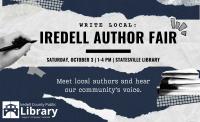Iredell County Public Library to Host Local Author Fair