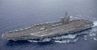 USS Abraham Lincoln aircraft carrier leaving Middle East after record-setting uninterrupted time at sea