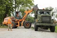 Indiana National Guardsmen answer governor's call to assist in storm relief efforts [Image 1 of 2]