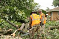 Indiana National Guardsmen answer governor's call to assist in storm relief efforts [Image 1 of 5]