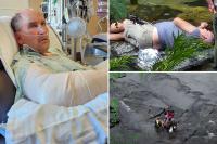 Tourist falls 120 feet trying to get better view at national park — and somehow survives