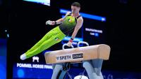 Rhys McClenaghan misses out on medal in Zagreb as pommel final interrupted by power cut