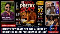  KFC Poetry Slam Set For August 27, Under The Theme “Freedom Of Speech”