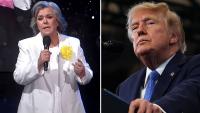 Rosie O'Donnell brutally humiliates Donald Trump as she sings him 'a traditional Irish song'