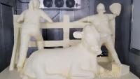 Artist behind iconic butter cow sculpture at Missouri State Fair details design process