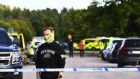 One dead and three wounded in sword attack at Swedish school
