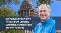 Governor Abbott Names Latest Slate of State Agency Appointees