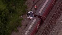 Roads closed, ‘extensive' Metra delays possible after train strikes car in Lake Forest