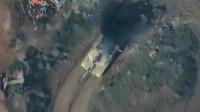 Houthi Video Shows Wave After Wave of Drone Strikes Hitting Saudi-Backed Forces
