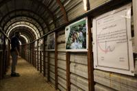 Secret tunnel becomes museum for Syria chemical attack and siege of Ghouta