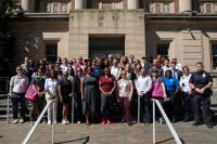 PHOTOS: Deputy Speaker Williams leads interagency walkthrough to address Downtown Jamaica safety, quality-of-life concerns