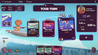 No Dungeons, No Damage: Surfing Deckbuilder Rogue Waves Demo Is Free on Steam