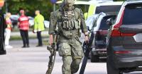 One dead, three hurt in sword attack at Swedish school