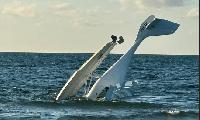 Swedish pilot and Norwegian passenger escape injury after seaplane overturns off Læsø