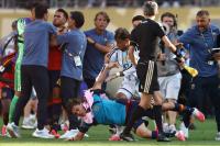 Argentina players, staff banned for combined 21 games after World Cup final brawl