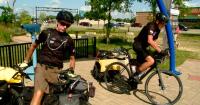 Two 65-year-old cyclists pedal 2,500 miles down Mississippi River to support veterans and first responders