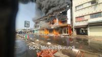 Bujumbura : fire devours two shopping malls and reduces years of work to ashes