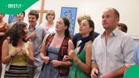White South Africans sing in indigenous language and leave SA divided